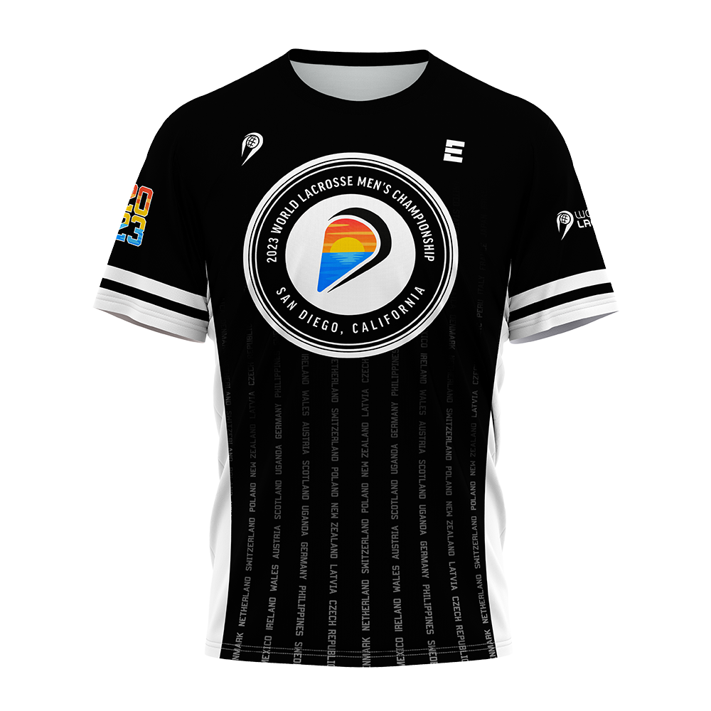 World Lacrosse Championship Commemorative Jersey -  Black