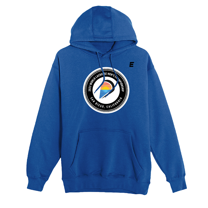 World Lacrosse Championship Youth Hooded Sweatshirt - Royal Blue